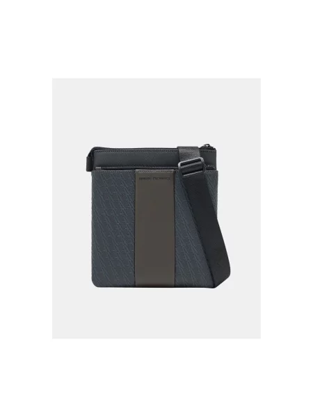 Kabelka Armani Exchange sivá