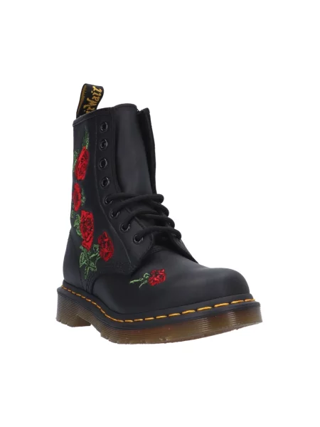Buty do kostki Dr. Martens skórzane czarne