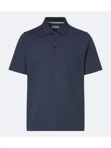 Tricou polo Canali albastru