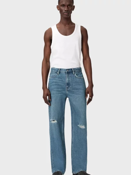 Джинси Allsaints блакитні