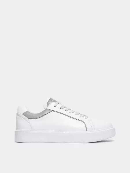 Шкіряні Кеди низькі Forelli білий