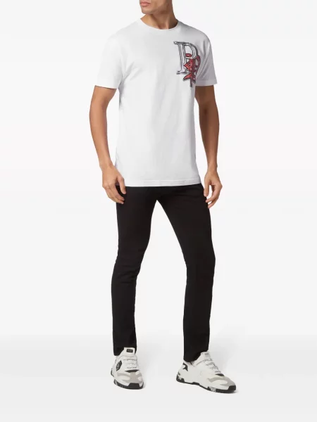 Marškinėliai Philipp Plein balta