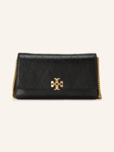 Tory Burch Peněženka Na Řetízku Charlie / zlatá černá