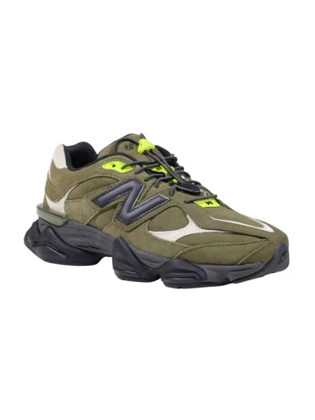 Sneakersy New Balance zamszowe zielone