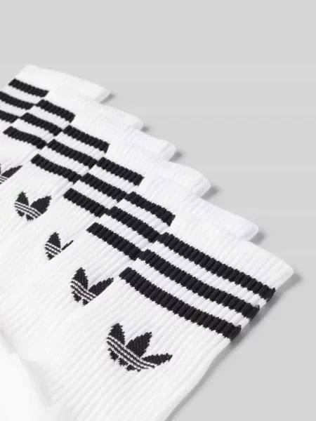 Skarpety długie adidas białe