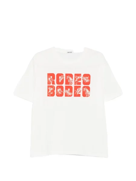 Tricou Bode cu imagine alb