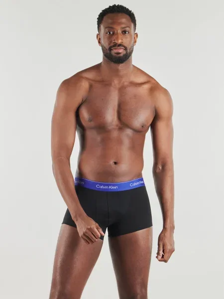 Boxerky Calvin Klein Jeans s nízkym pásom čierna