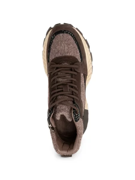 Sneakerși Linda Baumann maro