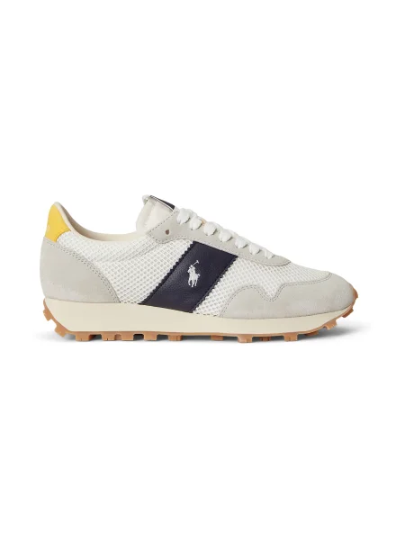 Polo Ralph Lauren Rövid szárú sportcipők tengerészkék / piszkosfehér / gyapjúfehér