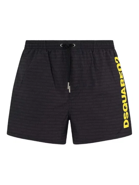 Slip de baie Dsquared2 negru