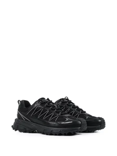 Sneakers Karl Lagerfeld με κορδόνια με δαντέλα μαύρο