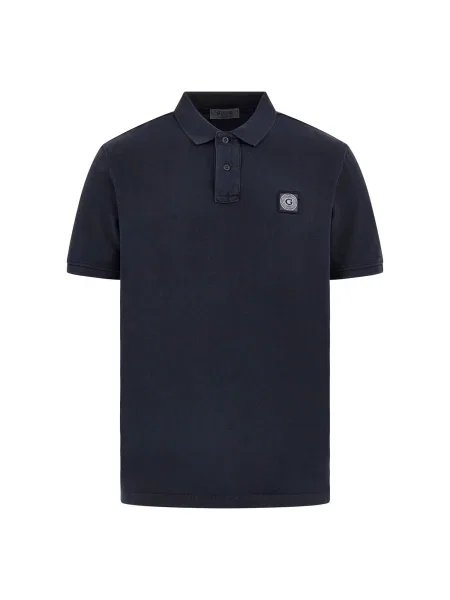 Guess Tricou polo Bleumarin albastru