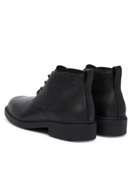 Calvin Klein Čizme Dress Lug Desert Boot Lth crna