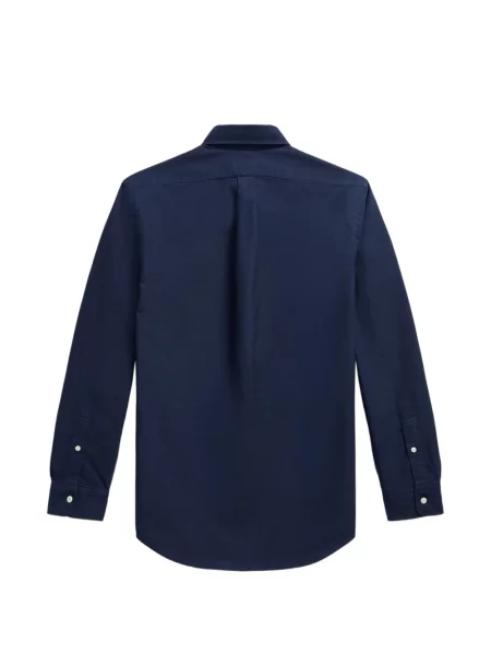 Tricou polo Polo Ralph Lauren cu autograf cu 5 buzunare în carouri gri