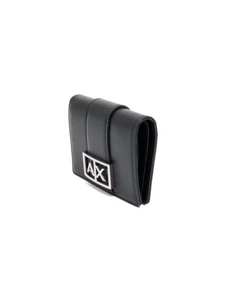 Armani Exchange portofel femei negru
