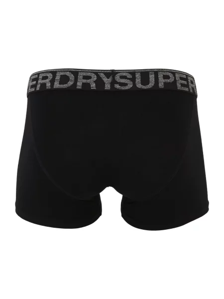 Superdry & Co Boxeralsók szürke melír / narancs fekete