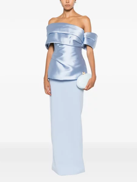 Rochie maxi Solace London albastru