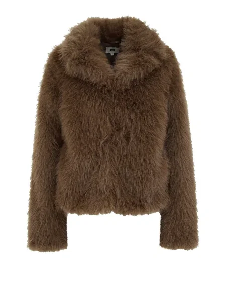 WE Fashion Zimska jakna pikčasto rjava