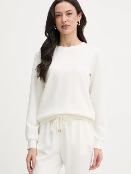 Liu Jo bluza z modalem beżowa