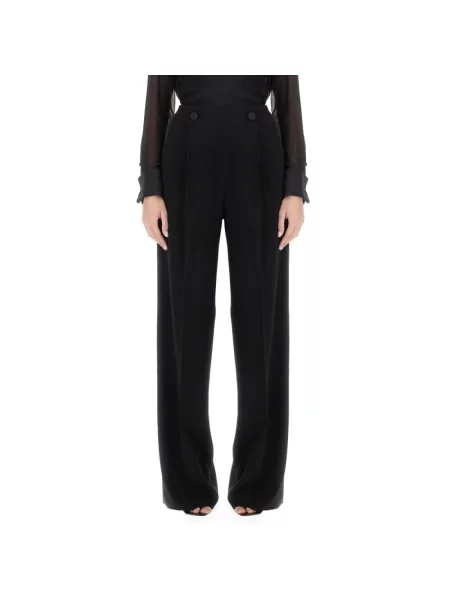 Spodnie Max Mara czarne