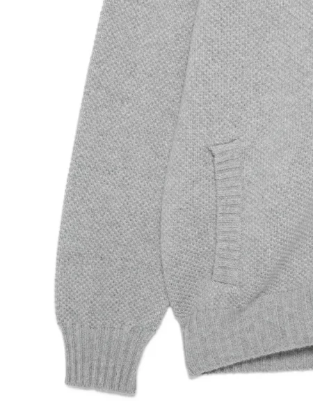 Cardigan Fedeli tricotate gri