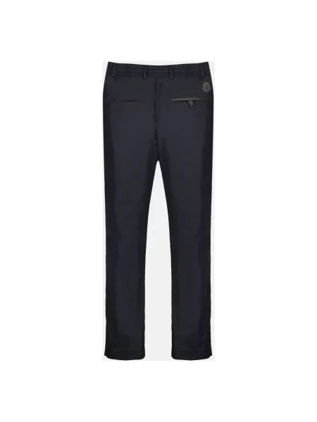 Spodnie Moncler niebieskie