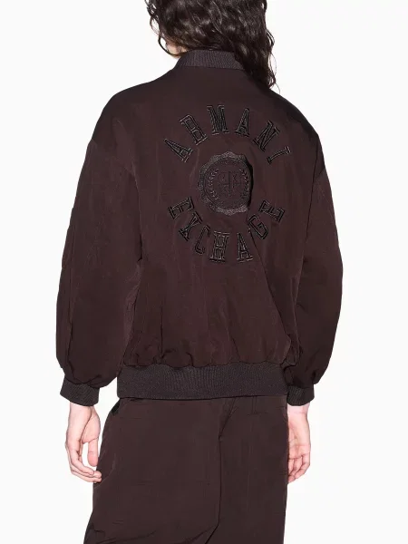 Бомбер Armani Exchange коричневый