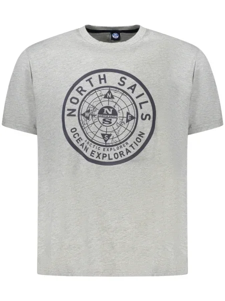Kratek majica North Sails siva