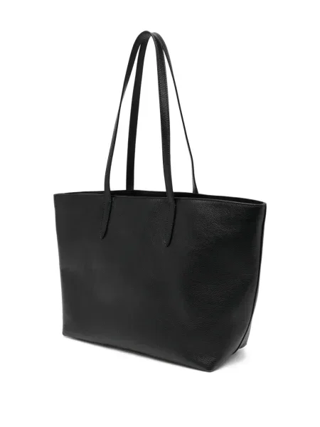 Geanta de piele Bally din piele negru
