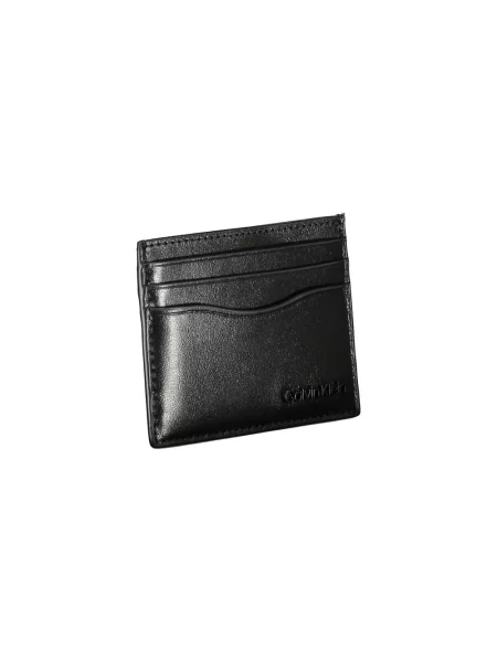 Portfel Calvin Klein skórzany elegancki czarny