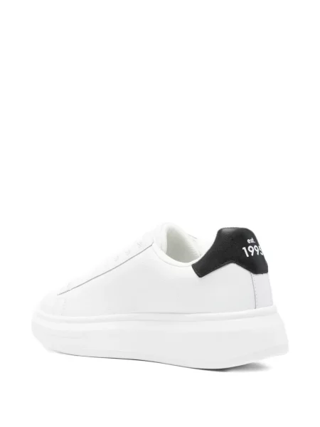 Sneakerși Liu Jo din piele cu platformă alb