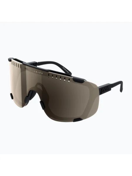 Olcsóbban. POC Devour uranium black/clarity trail/partly sunny silver napszemüveg. Méret: OS fekete