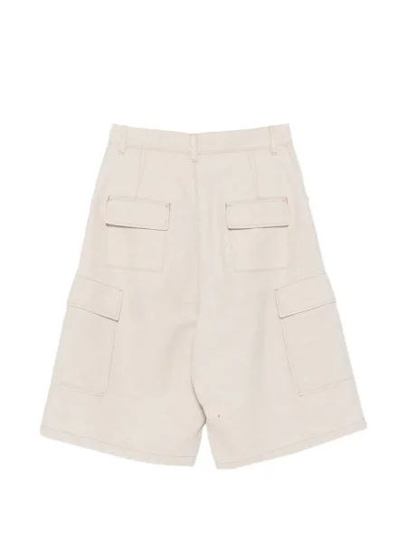 Pantaloni scurți cargo Fendi cu talie înaltă