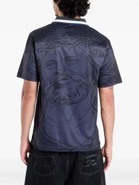 Tricou polo Ripndip cu imagine gri