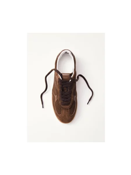 Sneakersy Alohas zamszowe brązowe