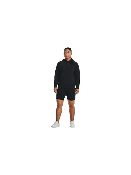 Hanorac cu glugă Under Armour din fleece negru