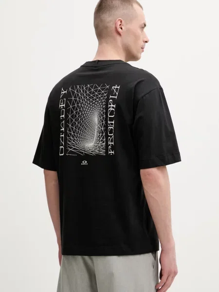 Oakley kratka majica RESERVE MOMENTO črna