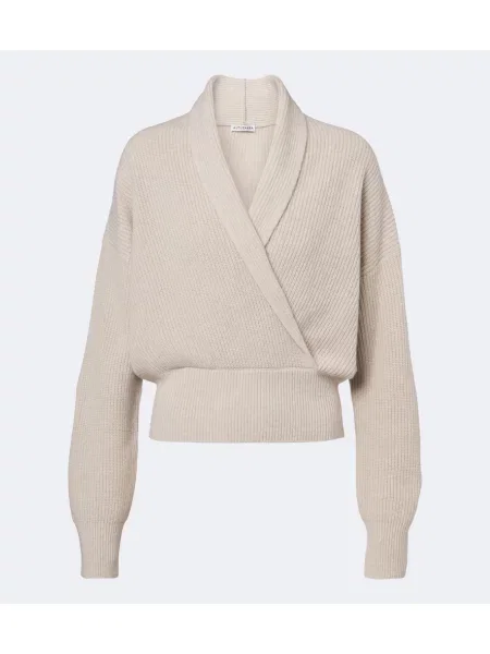 Decupat pulover Altuzarra de lână bej