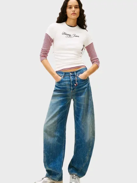 Футболка Tommy Jeans біла