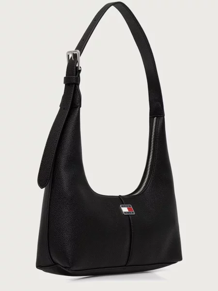Tommy Jeans Geantă de umăr CITY' negru