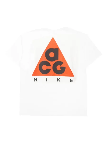 Tricou Nike cu glugă cu dungi din bambus alb
