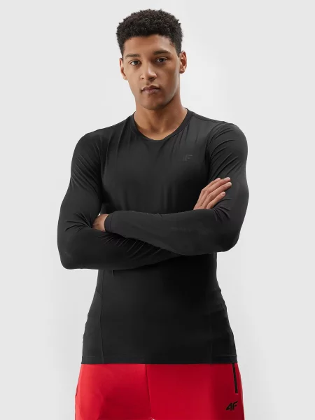 4F koszulka z długim rękawem longsleeve FNK XL czarna