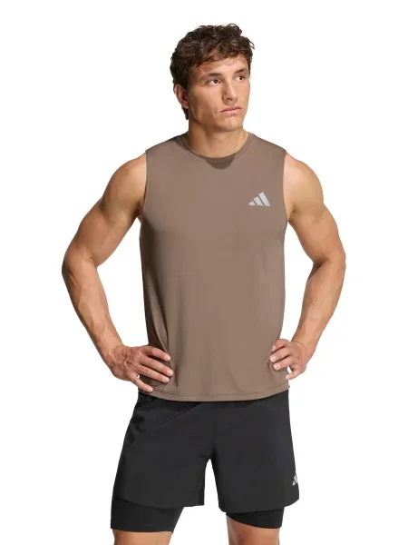 ADIDAS PERFORMANCE Funkčné tričko Ess' hnedá