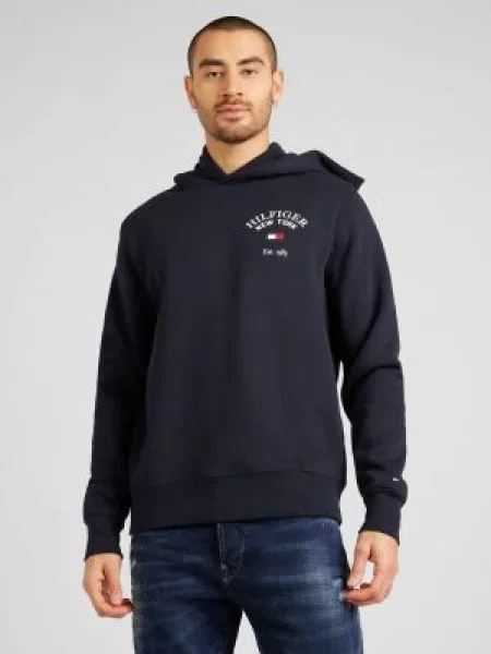Tommy Hilfiger Hanorac ARCHED VARSITY alb