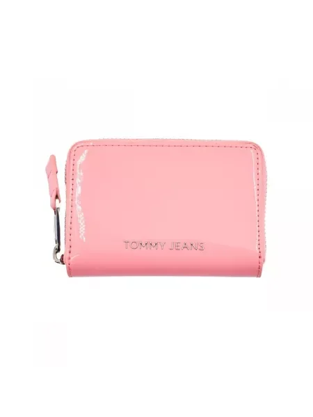 Tommy Jeans Malá dámska peňaženka Tjw Ess Must Small Za Patent ružová