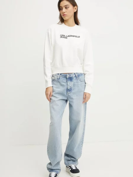 Свитер Karl Lagerfeld Jeans белый