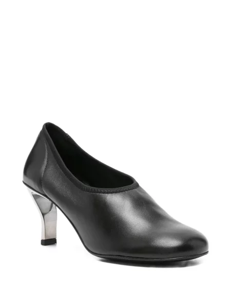 Pantofi cu toc Nicole Saldaña din piele negru