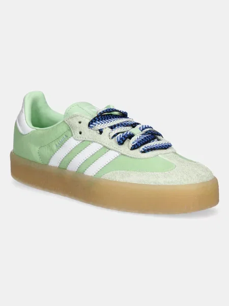 Adidas Originals sneakers din piele Sambae W femei verde