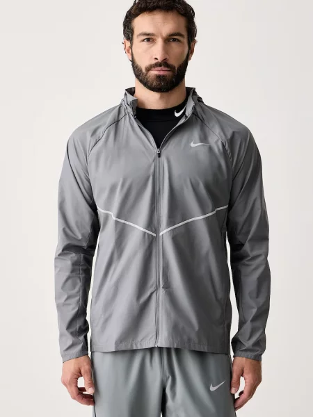 Nike kurtka do biegania Miler UV Repel szara