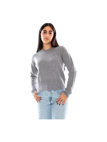 Sweter Tommy Hilfiger szary